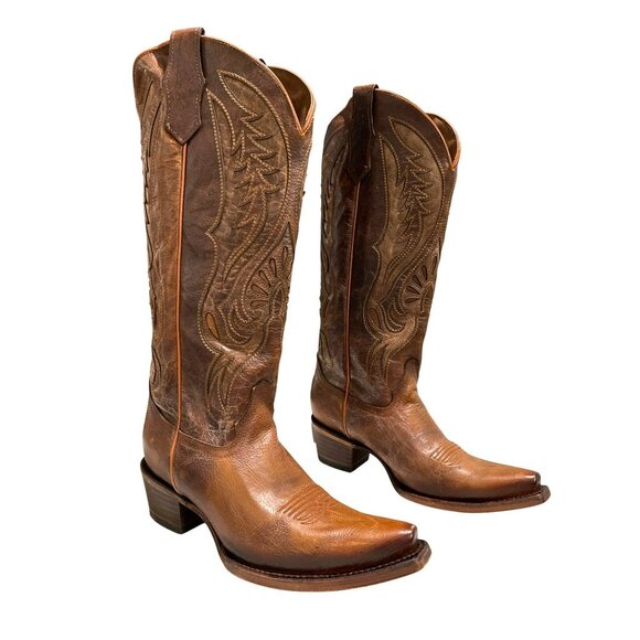 Corral Shoes - Corral Circle G 8.5 Western Leather Cowboy Boots NEW